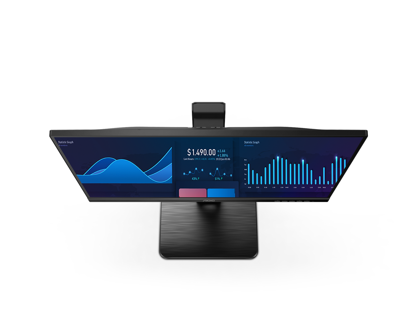 AOC 22P2Q 21.5" IPS 全高清 商業顯示器