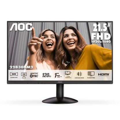 AOC 21.45" FullHD VA 120Hz Home Monitor 22B30HM2