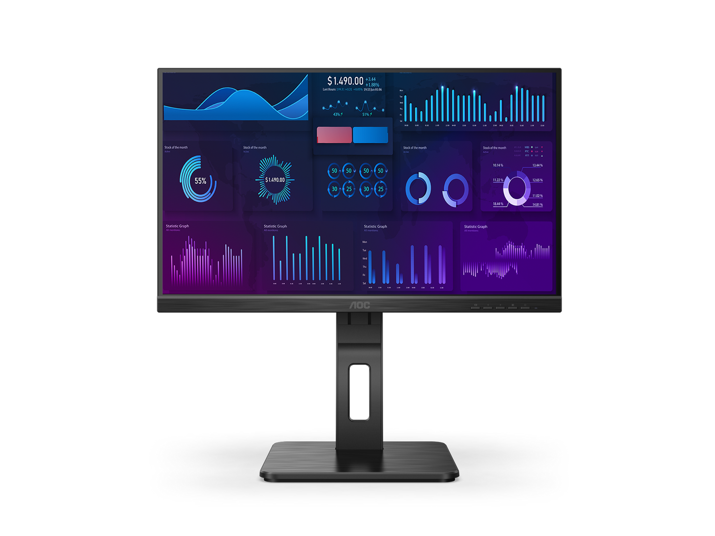 AOC 22P2Q 21.5吋廣視角顯示器