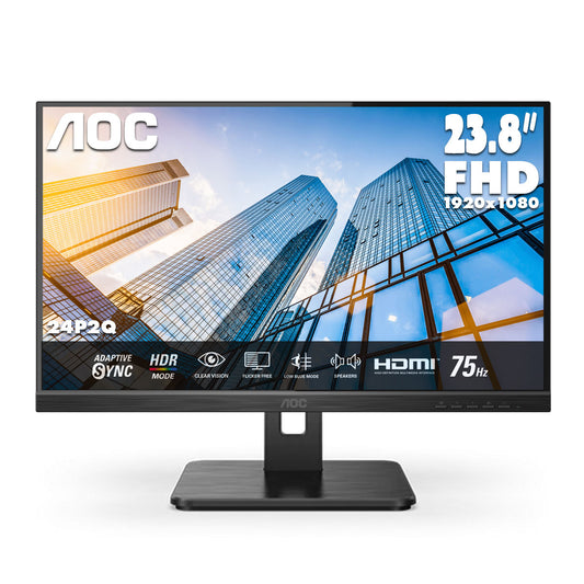 AOC 23.8" FullHD IPS 75Hz Business Monitor 24P2Q