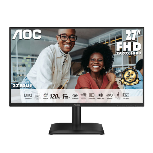 AOC 27" FullHD IPS 120Hz Business Monitor 27E4UJ