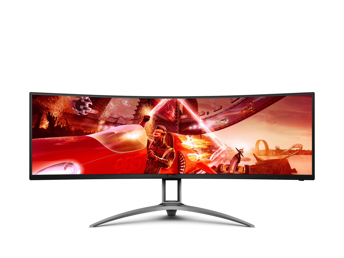 AOC AGON 49" 32:9 Double QHD VA 165Hz Curved Gaming Monitor AG493UCX2