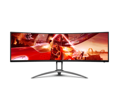 AOC AGON 49" 32:9 Double QHD VA 165Hz Curved Gaming Monitor AG493UCX2