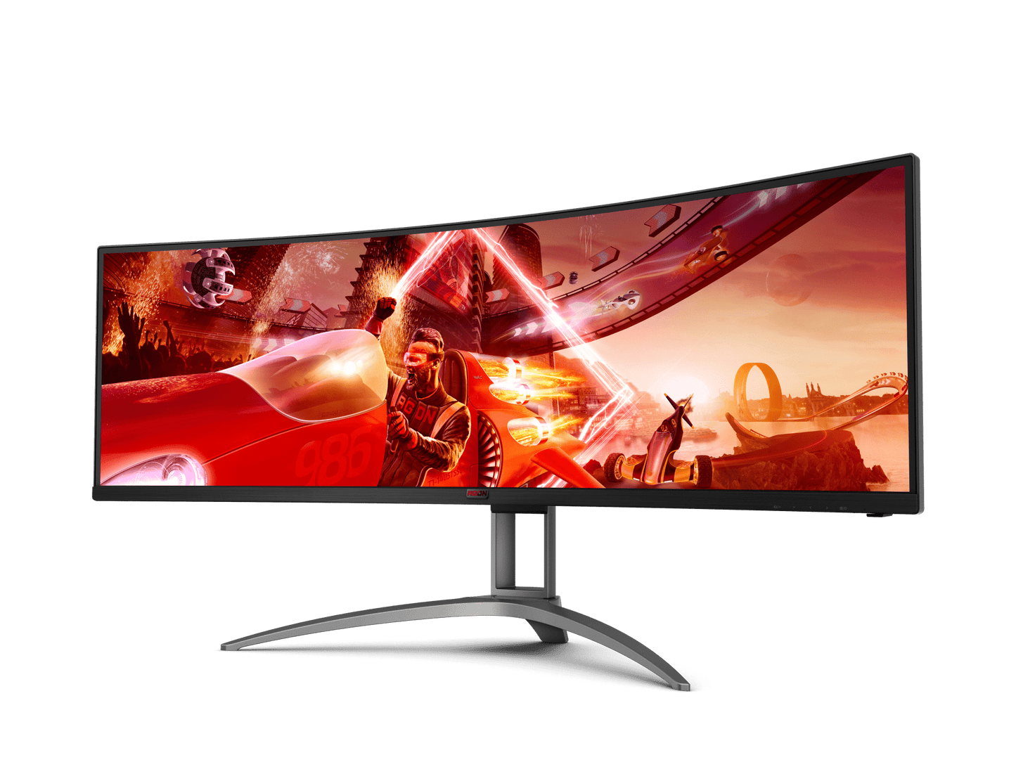 AOC AGON 49" 32:9 Double QHD VA 165Hz Curved Gaming Monitor AG493UCX2