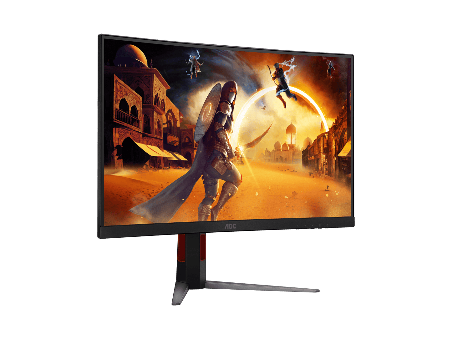 AOC 27" 2K QHD Fast VA 180Hz Curved Gaming Monitor CQ27G4