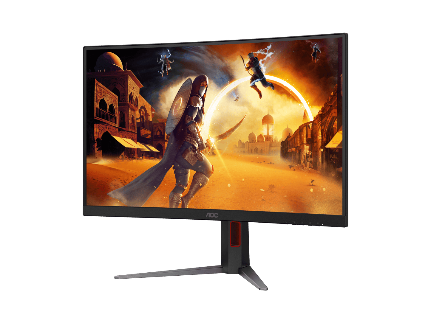 AOC 27" 2K QHD Fast VA 180Hz Curved Gaming Monitor CQ27G4