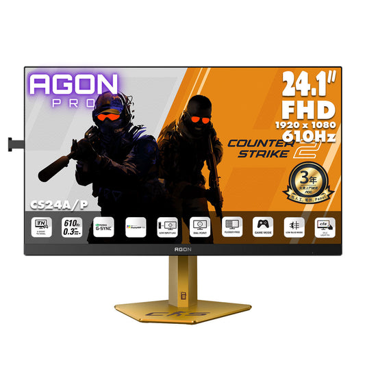AOC AGON PRO 24.1" FullHD E-Sport TN 610Hz CS2 Gaming Monitor CS24A/P