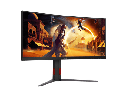 AOC 34" 21:9 UltraWide QHD Fast VA 180Hz Curved Gaming Monitor CU34G4