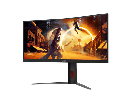AOC 34" 21:9 UltraWide QHD Fast VA 180Hz Curved Gaming Monitor CU34G4