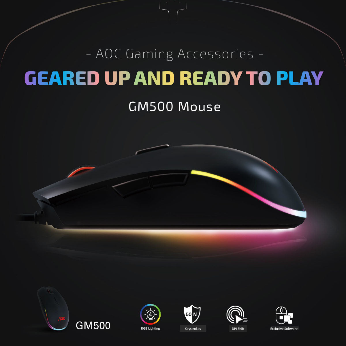 AOC Gaming Mouse GM500