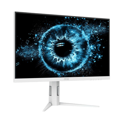 AOC 27吋2K QHD Fast IPS 320Hz 圓偏光護眼電競顯示器Q27G4SL/WS