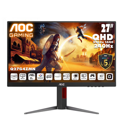 AOC Q27G4ZMN 27" 2K Mini-LED 電競顯示器