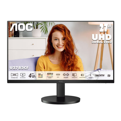 AOC  U27B3CF 27" 4K UHD IPS 平面顯示器