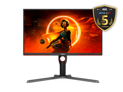AOC 27" 4K UHD Fast IPS 160Hz Mini-LED 576 Zone Gaming Monitor U27G3XM