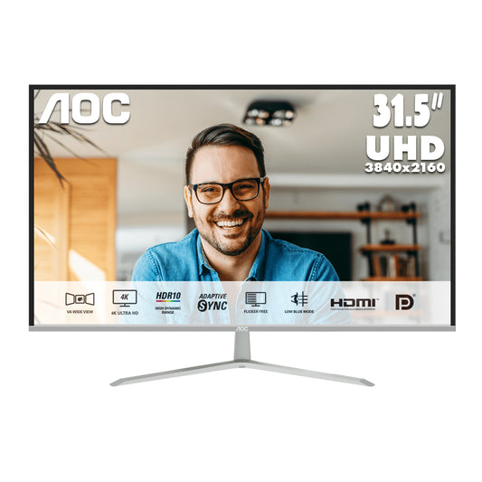 AOC 31.5" 4K UHD IPS 60Hz Home Monitor U32V11N